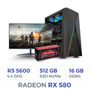 Setup Complet Techspace Ryzen 5 5600/512 GB SSD/16GB/RX 580