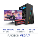 Setup Complet Techspace Ryzen 5 5600G/512 GB SSD/16GB/Radeon Vega7