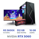 Setup Complet Techspace Ryzen 5 5600X/512 GB SSD/16GB/RTX 5060 8G