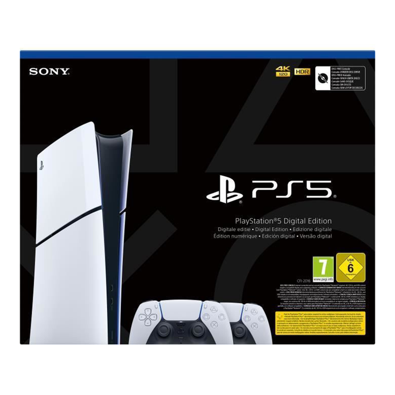 Sony PlayStation 5 Slim Digital Edition + 2ème manette DualSense Prix Maroc