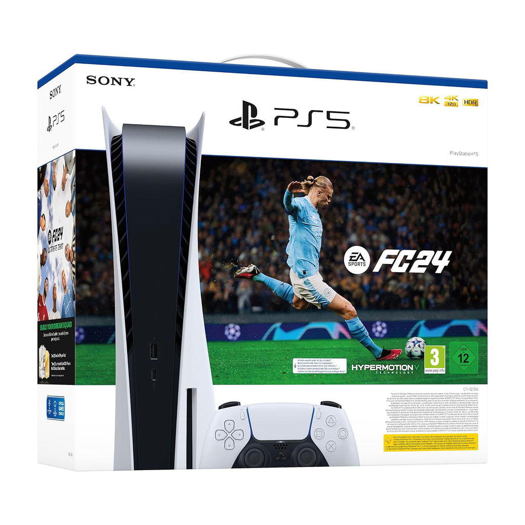 Sony PlayStation 5 + FC24 Consoles Sony Corporation Maroc