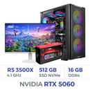 Setup Complet Techspace Ryzen 5 3500X/512 GB SSD/16GB/RTX 5060 8G