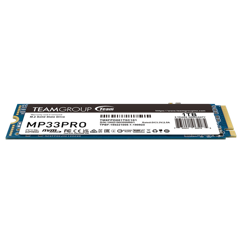 TeamGroup MP33 PRO M.2 PCIe NVMe 1TB Maroc Prix