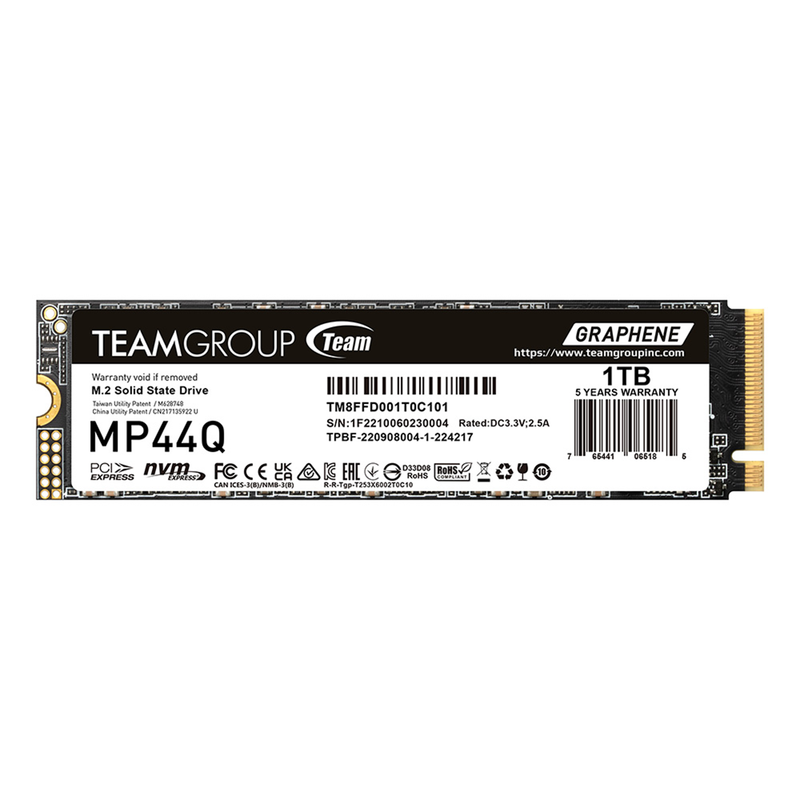 TeamGroup MP44Q M.2 PCIe NVMe 1TB Prix Maroc