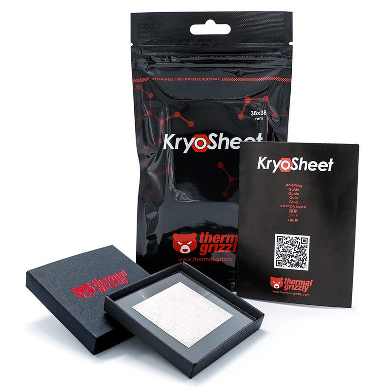 Thermal Grizzly KryoSheet (33 x 33 mm) Prix Maroc