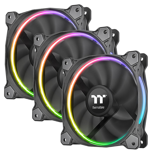 Thermaltake Riing 12 Led ARGB 120mm (3 FAN) Noir Maroc