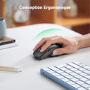 Ugreen Souris sans fil Design Egr 2,4 GHZ & BT5.0 15M (90395) Casablanca