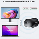 Ugreen Souris sans fil Design Egr 2,4 GHZ & BT5.0 15M (90395) Maroc