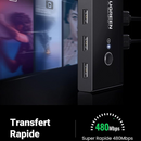 Ugreen Switch Commutateur 2x4 USB 2.0 (30767) Casablanca