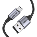 Ugreen USB-A to Micro USB 1,5m 18W Gris (60147) Maroc