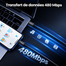 Ugreen USB-C to Lightning 1m Noir (60751) Casablanca