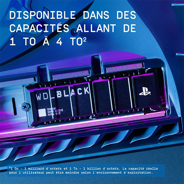 Western Digital SSD WD Black SN850P 1TB - Avec dissipateur thermique (Sans emballage) Casa