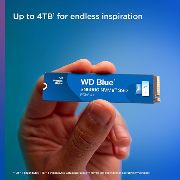 Western Digital SSD WD Blue SN5000 4TB (Sans emballage) Marrakech