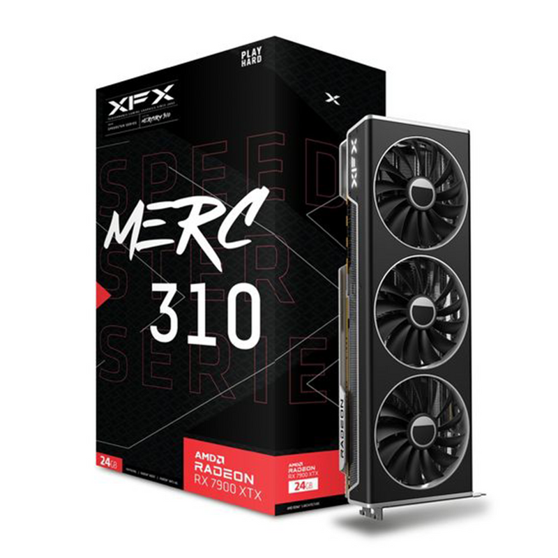 XFX SPEEDSTER MERC 310 AMD Radeon™ RX 7900 XTX Black Edition Maroc