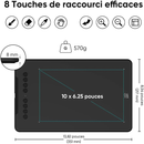 XP-PEN DECO 01 V3 Noir Maroc