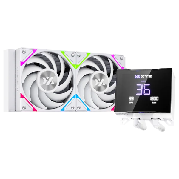 XYZ HYDROTEMP 240 AIO RGB Blanc Prix Maroc