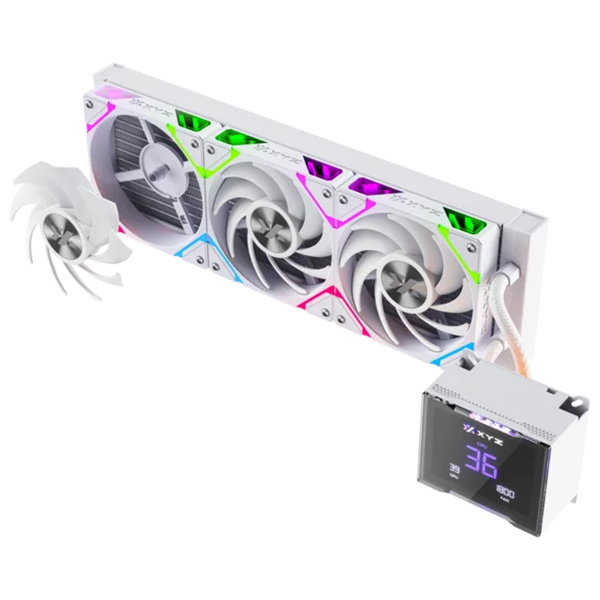 XYZ HYDROTEMP 360 AIO RGB Blanc Casa