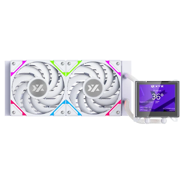 XYZ HYDROVIEW 240 AIO RGB Blanc Maroc