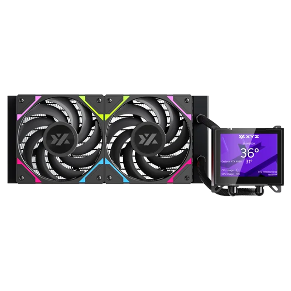 XYZ HYDROVIEW 240 AIO RGB Noir Casablanca