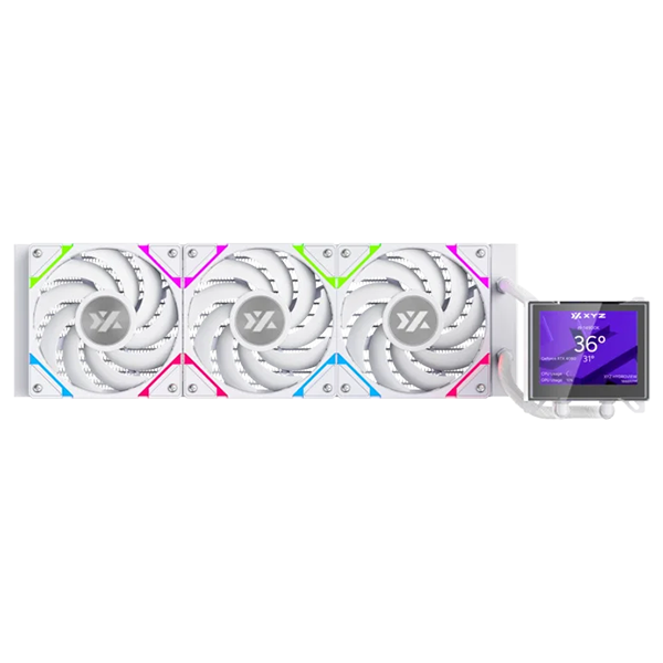XYZ HYDROVIEW 360 AIO RGB Blanc Casablanca