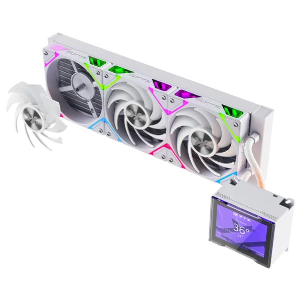 XYZ HYDROVIEW 360 AIO RGB Blanc Casa
