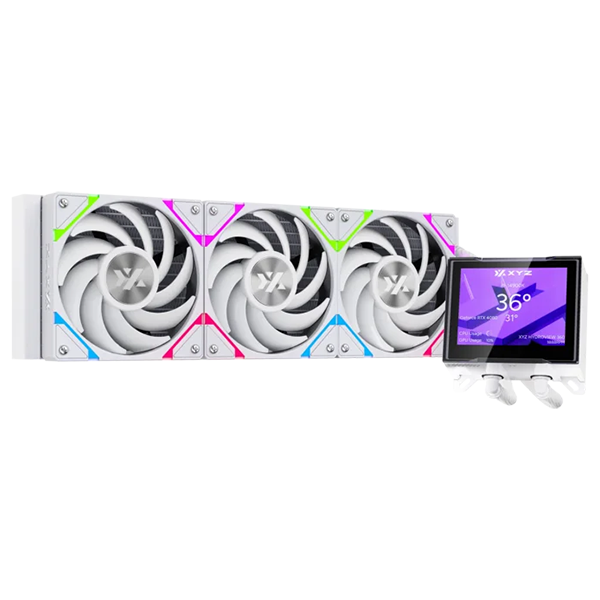 XYZ HYDROVIEW 360 AIO RGB Blanc Prix Maroc