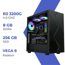 PC Gamer Techspace Ryzen 3 3200G/8GB/256GB SSD/Radeon Vega 8