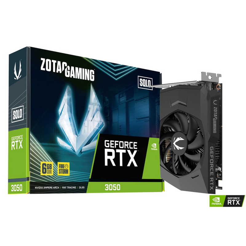 ZOTAC GeForce RTX 3050 SOLO 6GB GDDR6 Prix Maroc