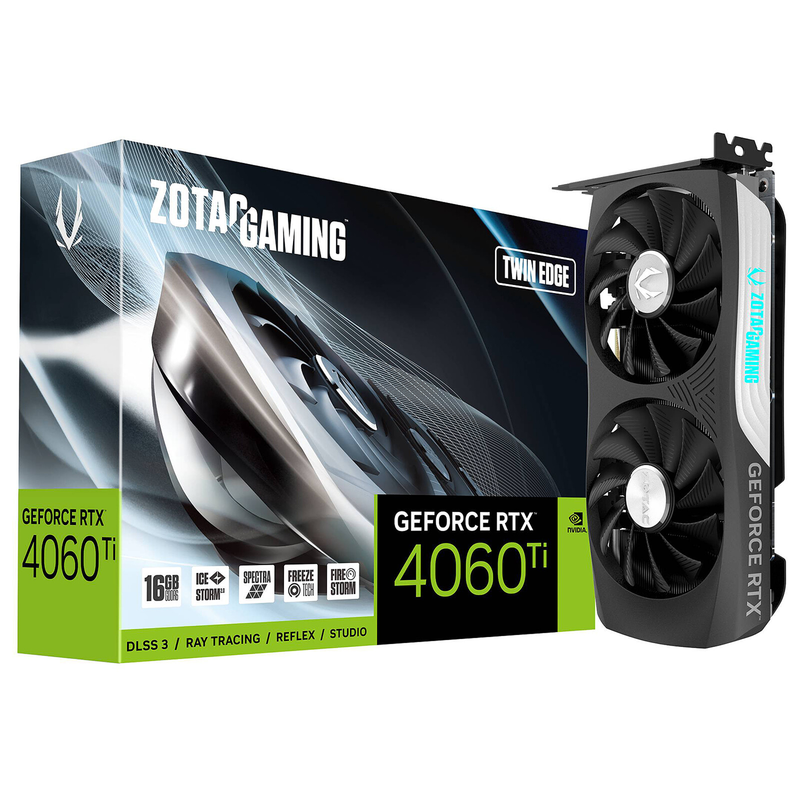 ZOTAC GeForce RTX 4060 Ti Twin Edge 16GB GDDR6 Prix Maroc