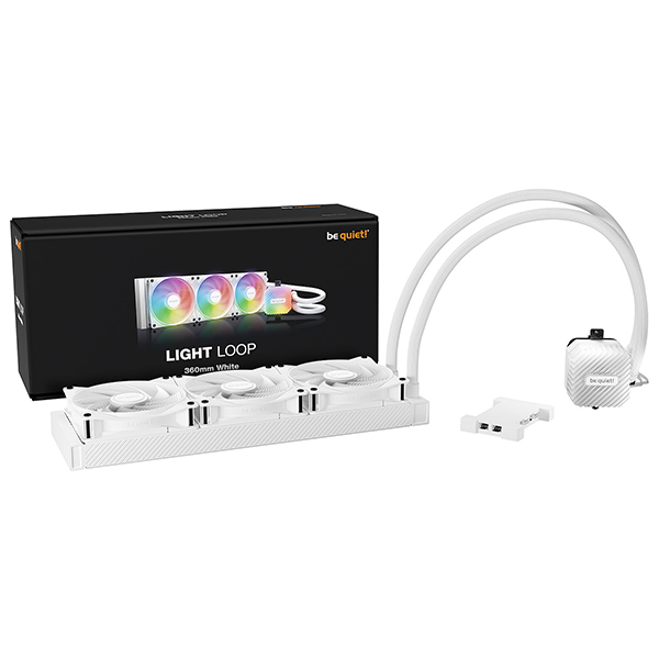 be quiet! Light Loop 360 mm ARGB White Maroc