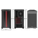 be quiet! Pure Base 500DX (Rouge/Noir) Prix Casablanca