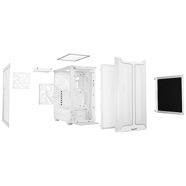 be quiet! Pure Base 501 DX (White) Casablanca