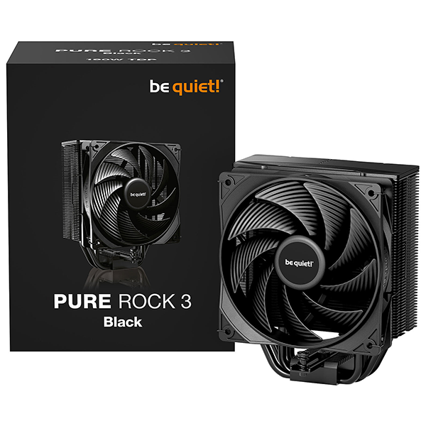 be quiet! Pure Rock 3 Black Prix Maroc