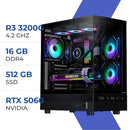 PC Gamer Techspace  R7 5700X/512GB SSD/16GB/RTX 5060 (DEV)