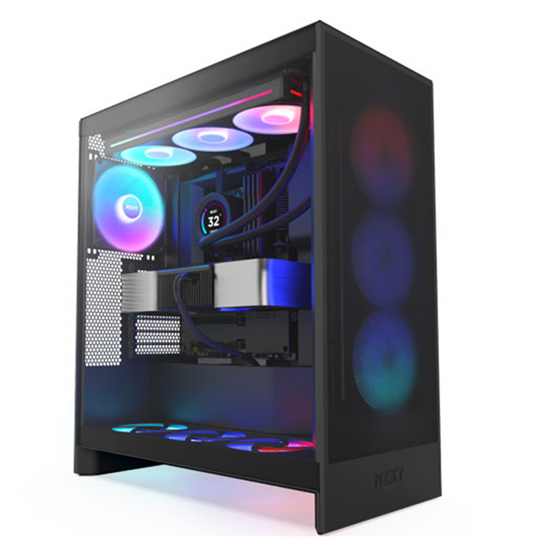 NZXT H7 Flow RGB Black (2024) prix maroc