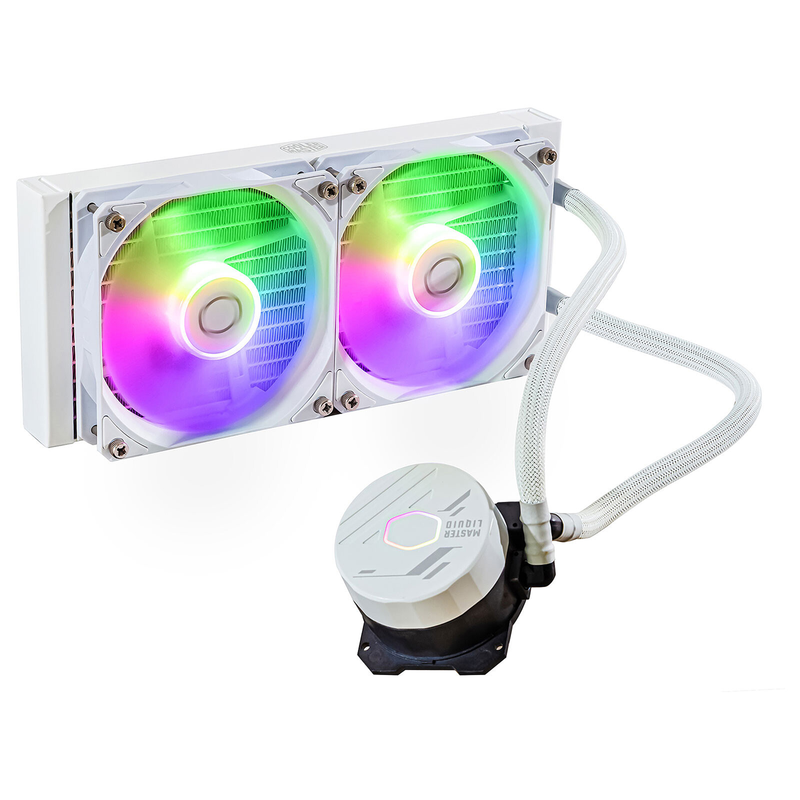 Cooler Master MasterLiquid 240L Core ARGB White Edition prix maroc