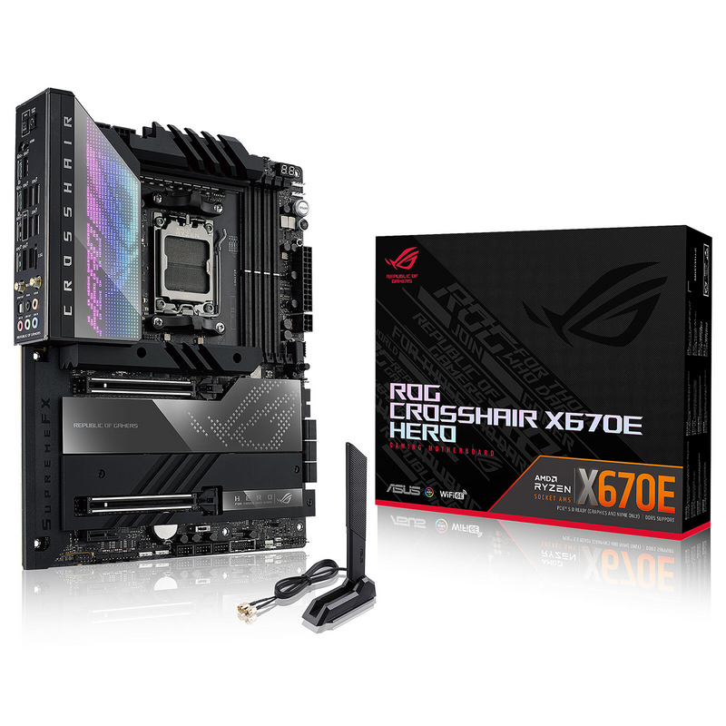 ASUS ROG CROSSHAIR X670E HERO prix maroc 