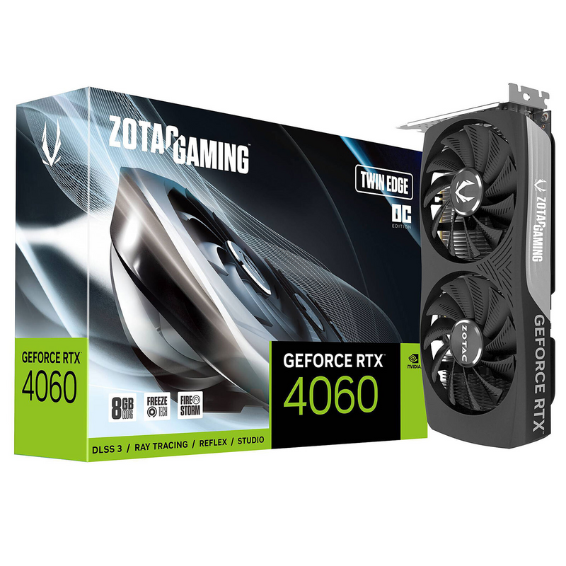 ZOTAC GeForce RTX 4060 Twin Edge 8GB GDDR6 prix maroc