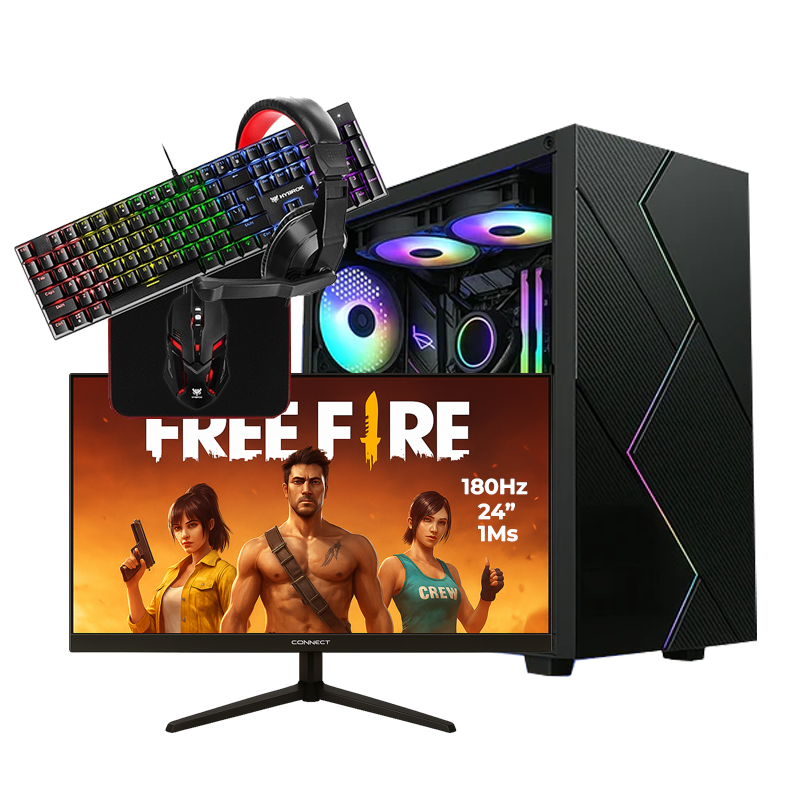 Setup Complet Techspace Ryzen 5 5600/512 GB SSD/16GB/RX 580