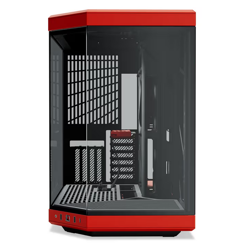 Hyte Y70 (Rouge/Noir) PRIX MAROC 