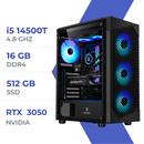 PC Gamer Techspace i5 14500T/512GB SSD/16GB/RTX 3050 6GB