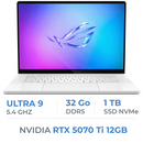 ASUS ROG ZEPHYRUS G16 GU605CR Intel Ultra 9 285H/32GB DDR5/1TB SSD/RTX 5070Ti 12GB/16" 240Hz WQXGA/Win11 Prix Maroc