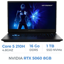Medion Erazer Deputy 15 P1 MD62764 Intel Core 5 210H/16GB DDR5/1TB SSD/RTX5060 8GB/15.6 FHD 144HZ FreeDos Prix Maroc