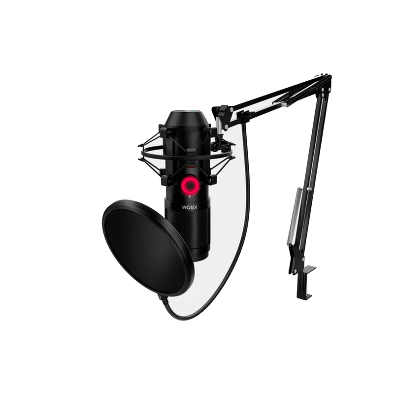 KROM KAPSULE HQ Streaming Microphone Kit Maroc Prix