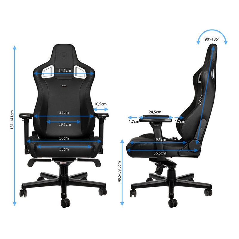 Noblechairs EPIC Black Edition maroc