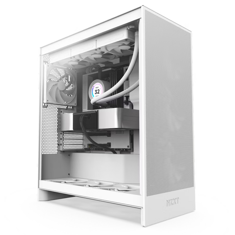 NZXT H7 Flow White (2024) prix maroc