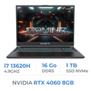 Gigabyte G6 KF-H3ES854KD i7 13620H/16GB DDR5/1TB SSD/RTX4060 8GB/16'' 165Hz prix maroc