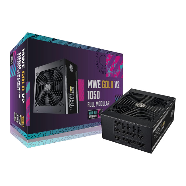 Cooler Master MWE Gold 1050 Full Modular V2 ATX 3.0 80PLUS GOLD 1050W prix maroc