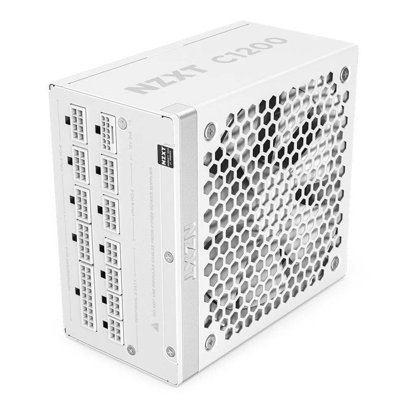 NZXT C1200 Gold ATX 3.1 80PLUS GOLD 1200W (White) prix maroc