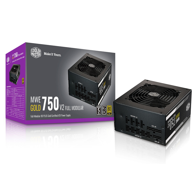 Cooler Master MWE Gold 750 Full Modular V2 ATX 3.0 80PLUS GOLD 750W prix maroc